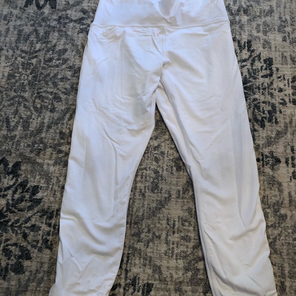 White Lululemon Leggings - Picture 2 of 3